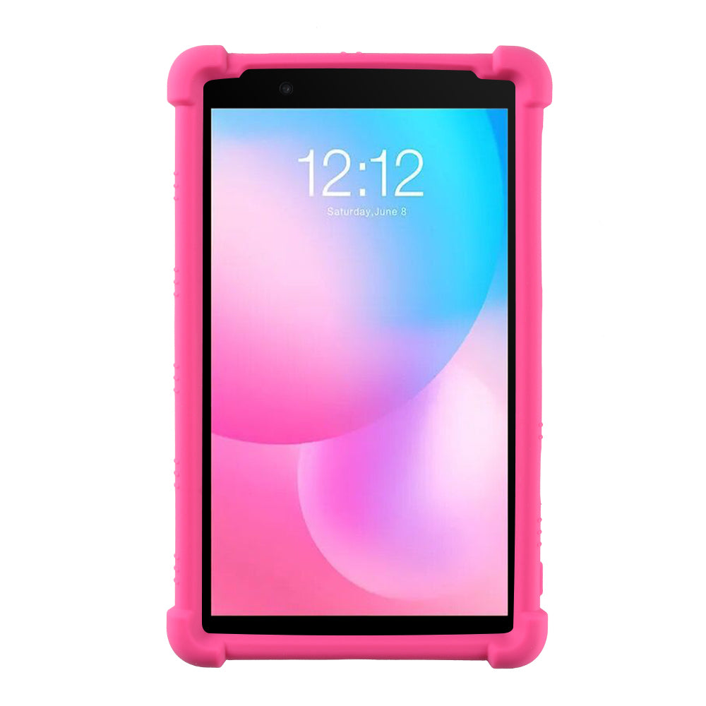 Tablet Case for Blackview Tab 6 Drop Resistant Silicone+PC Protective Cover with Kickstand