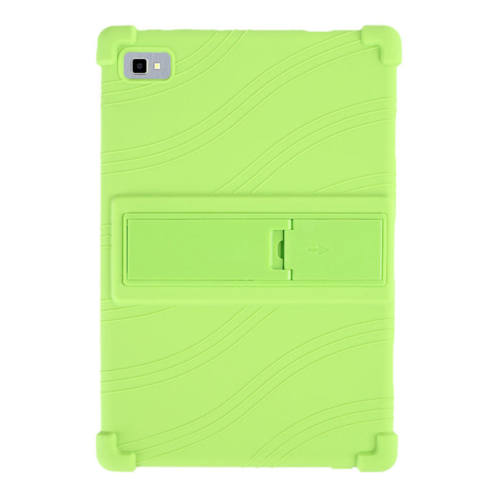Tablet Case for Blackview Tab 8E 10.1 Silicone+PC Drop Resistant Protective Cover with Kickstand