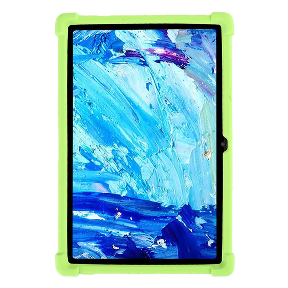 Tablet Case for Blackview Tab 8E 10.1 Silicone+PC Drop Resistant Protective Cover with Kickstand