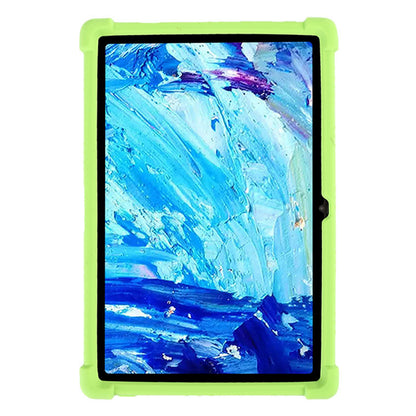 Tablet Case for Blackview Tab 8E 10.1 Silicone+PC Drop Resistant Protective Cover with Kickstand