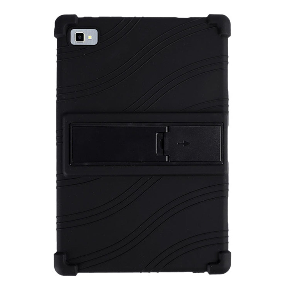 Tablet Case for Blackview Tab 8E 10.1 Silicone+PC Drop Resistant Protective Cover with Kickstand