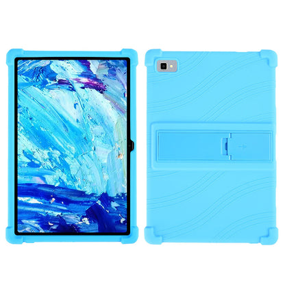Tablet Case for Blackview Tab 8E 10.1 Silicone+PC Drop Resistant Protective Cover with Kickstand