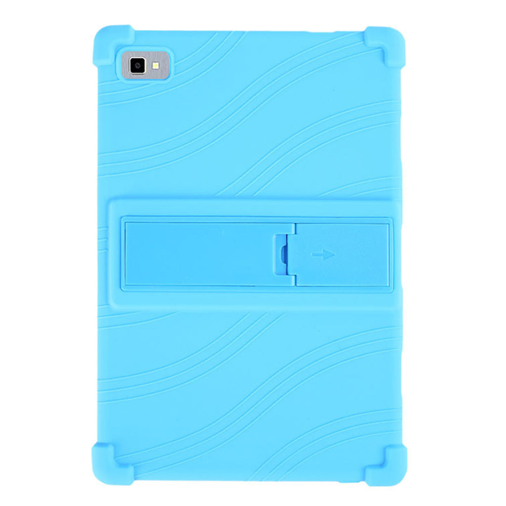 Tablet Case for Blackview Tab 8E 10.1 Silicone+PC Drop Resistant Protective Cover with Kickstand