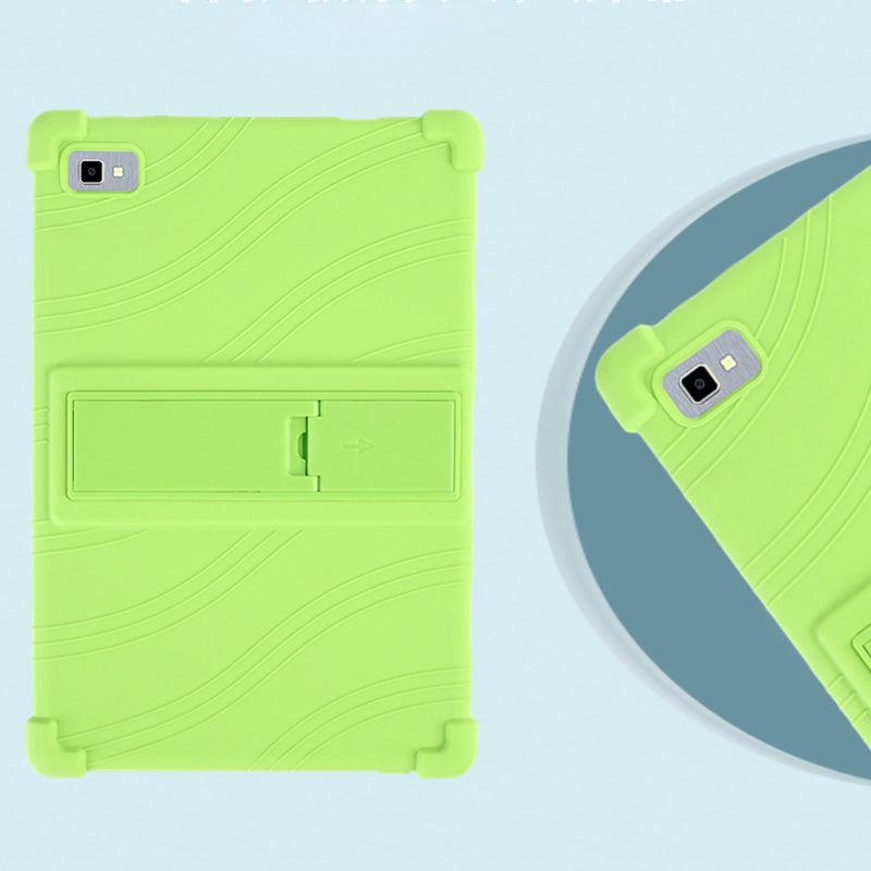 Tablet Case for Blackview Tab 8E 10.1 Silicone+PC Drop Resistant Protective Cover with Kickstand