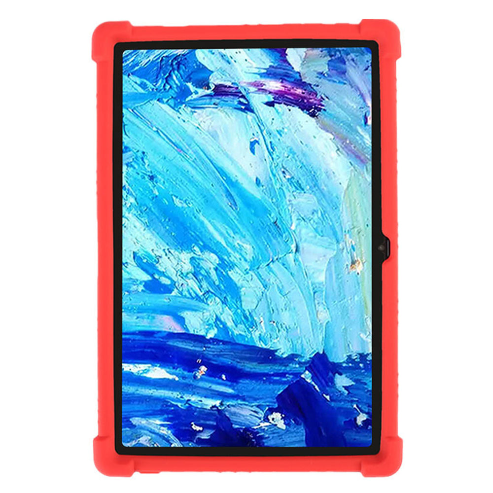 Tablet Case for Blackview Tab 8E 10.1 Silicone+PC Drop Resistant Protective Cover with Kickstand