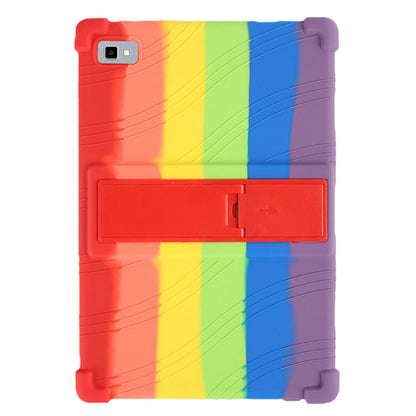 Tablet Case for Blackview Tab 8E 10.1 Silicone+PC Drop Resistant Protective Cover with Kickstand