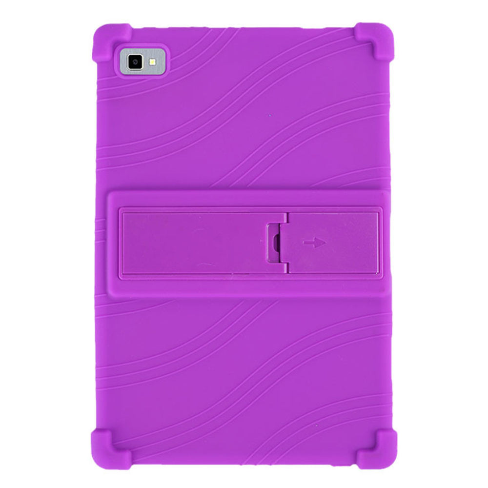 Tablet Case for Blackview Tab 8E 10.1 Silicone+PC Drop Resistant Protective Cover with Kickstand