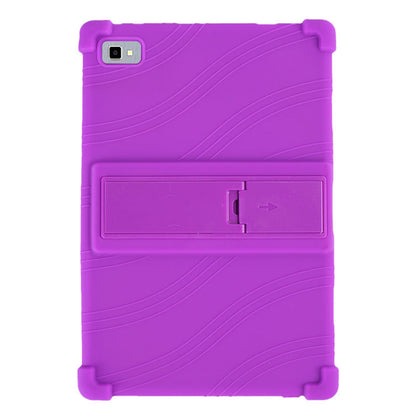 Tablet Case for Blackview Tab 8E 10.1 Silicone+PC Drop Resistant Protective Cover with Kickstand