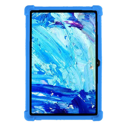 Tablet Case for Blackview Tab 8E 10.1 Silicone+PC Drop Resistant Protective Cover with Kickstand