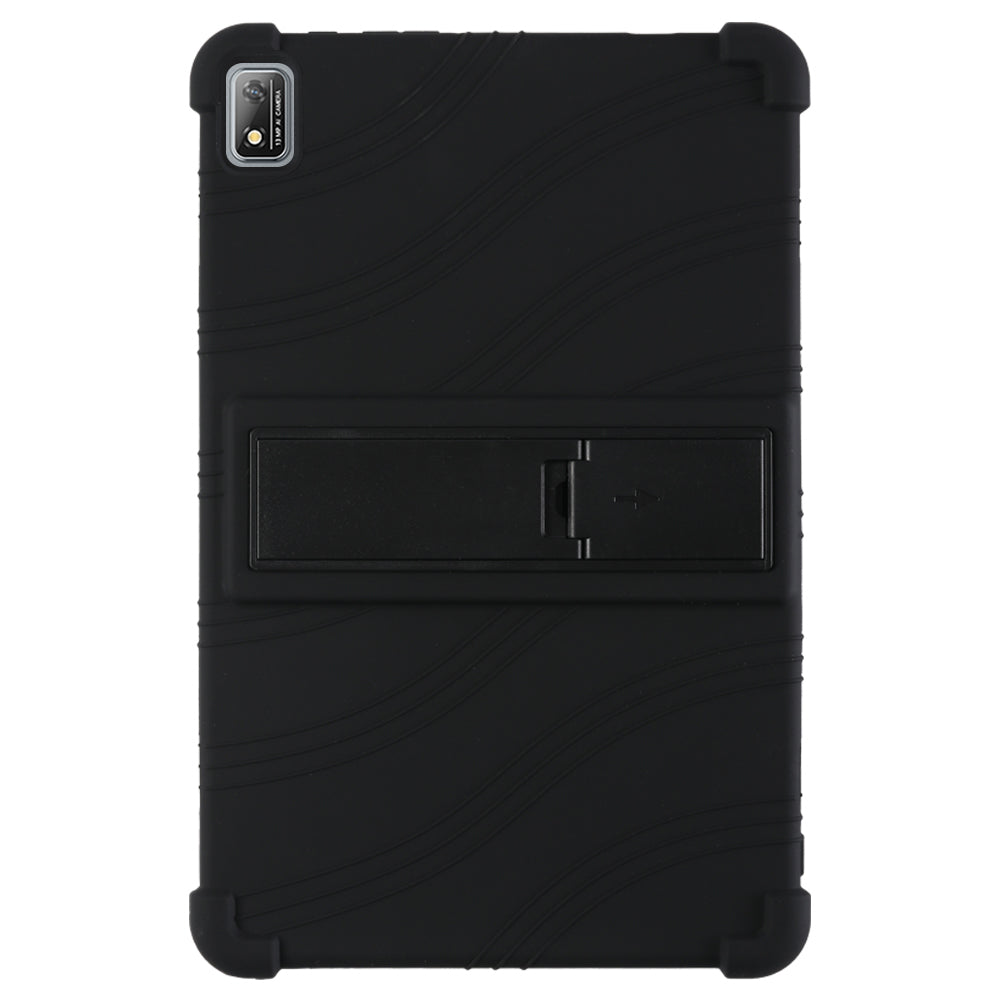 For Blackview Tab 16 Scratch Resistant Tablet Case Silicone+PC Protective Cover with Kickstand