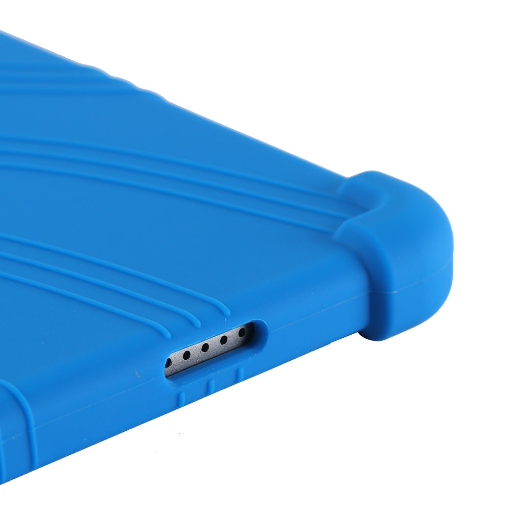 For Blackview Tab 16 Scratch Resistant Tablet Case Silicone+PC Protective Cover with Kickstand