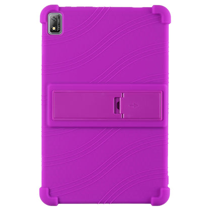 For Blackview Tab 16 Scratch Resistant Tablet Case Silicone+PC Protective Cover with Kickstand