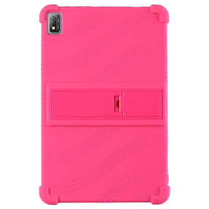 For Blackview Tab 16 Scratch Resistant Tablet Case Silicone+PC Protective Cover with Kickstand