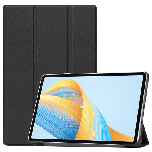 For Honor Pad V8 Tri-fold Stand Tablet Case PU Leather Full Protective Cover with Auto Sleep / Wake