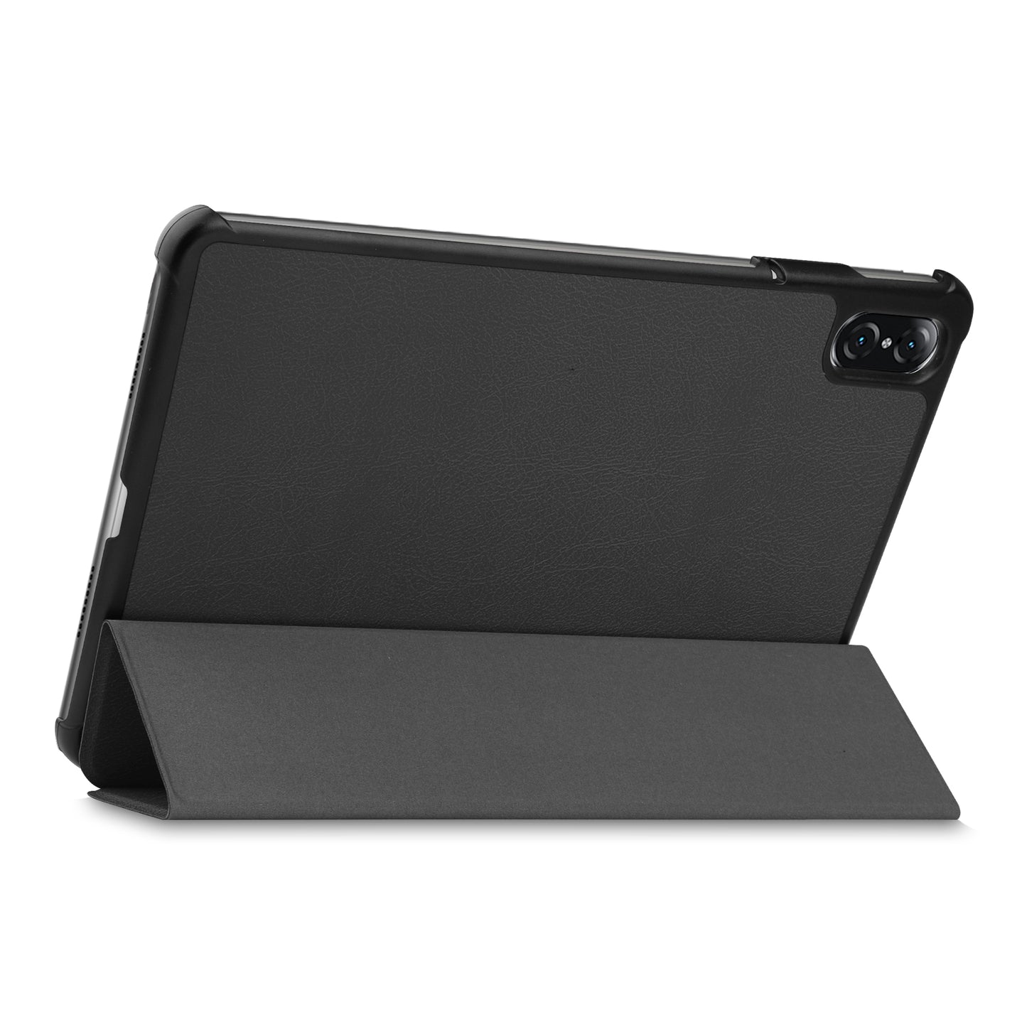 For Honor Pad V8 Tri-fold Stand Tablet Case PU Leather Full Protective Cover with Auto Sleep / Wake