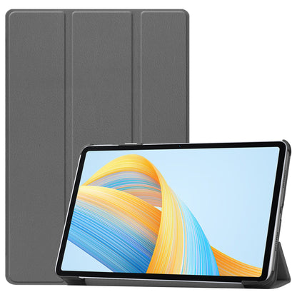 For Honor Pad V8 Tri-fold Stand Tablet Case PU Leather Full Protective Cover with Auto Sleep / Wake
