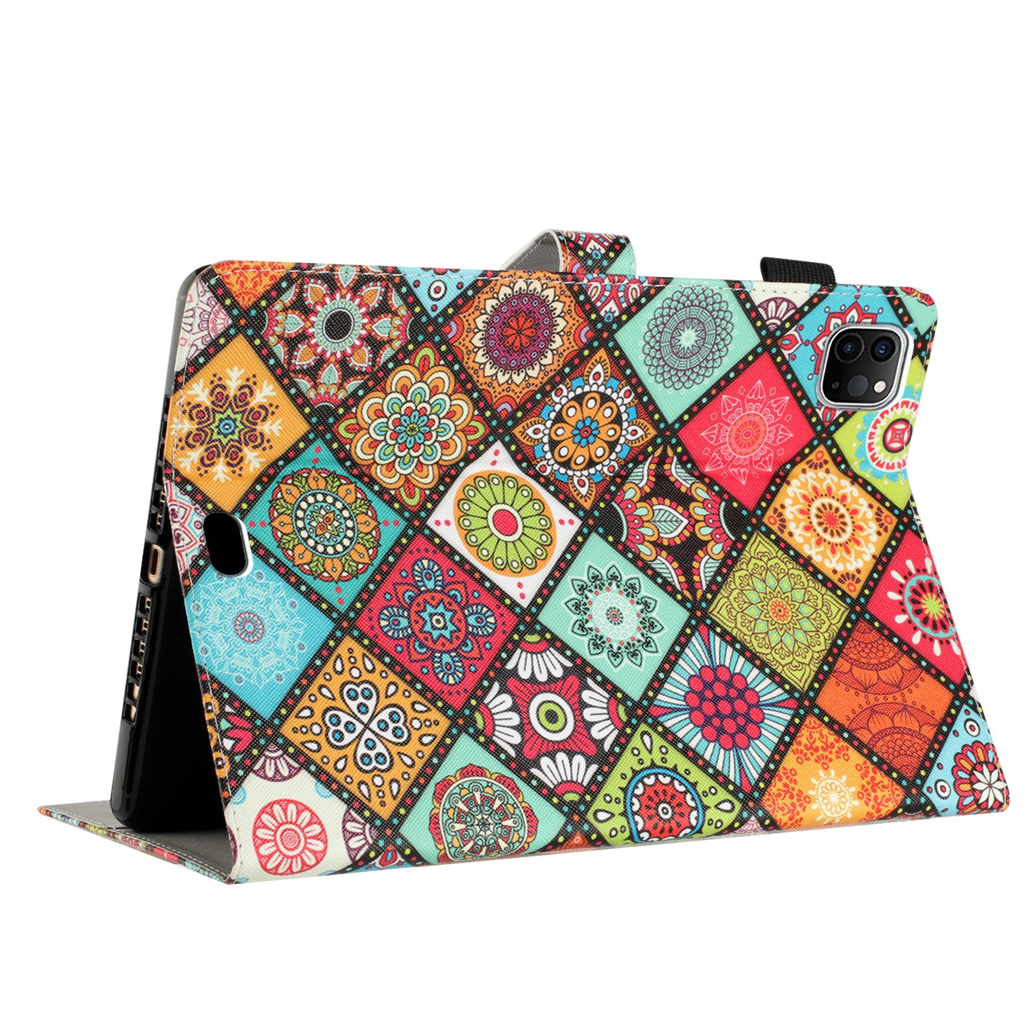 For iPad Pro 11-inch (2018) / (2020) / (2021) / (2022) Shockproof Tablet Case Pattern Printing PU Leather Flip Cover
