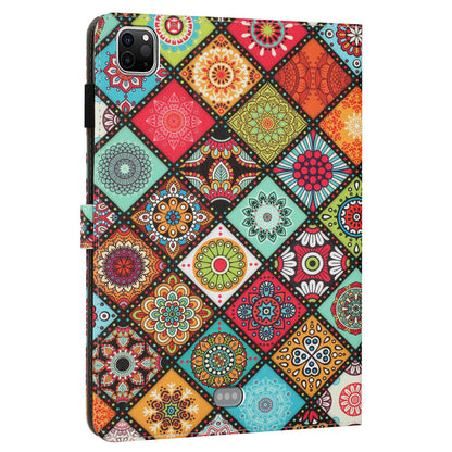 For iPad Pro 11-inch (2018) / (2020) / (2021) / (2022) Shockproof Tablet Case Pattern Printing PU Leather Flip Cover