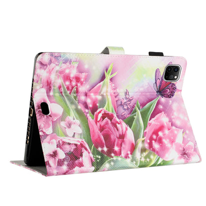 For iPad Pro 11-inch (2018) / (2020) / (2021) / (2022) Shockproof Tablet Case Pattern Printing PU Leather Flip Cover