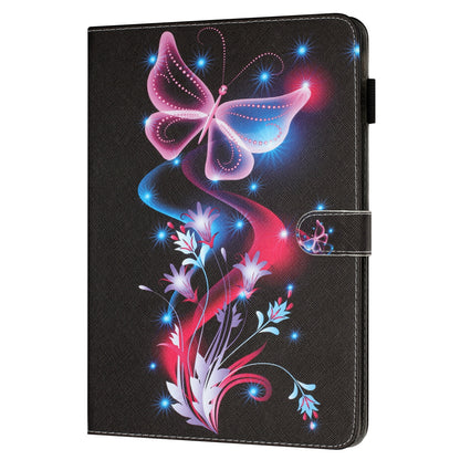 For iPad Pro 11-inch (2018) / (2020) / (2021) / (2022) Shockproof Tablet Case Pattern Printing PU Leather Flip Cover
