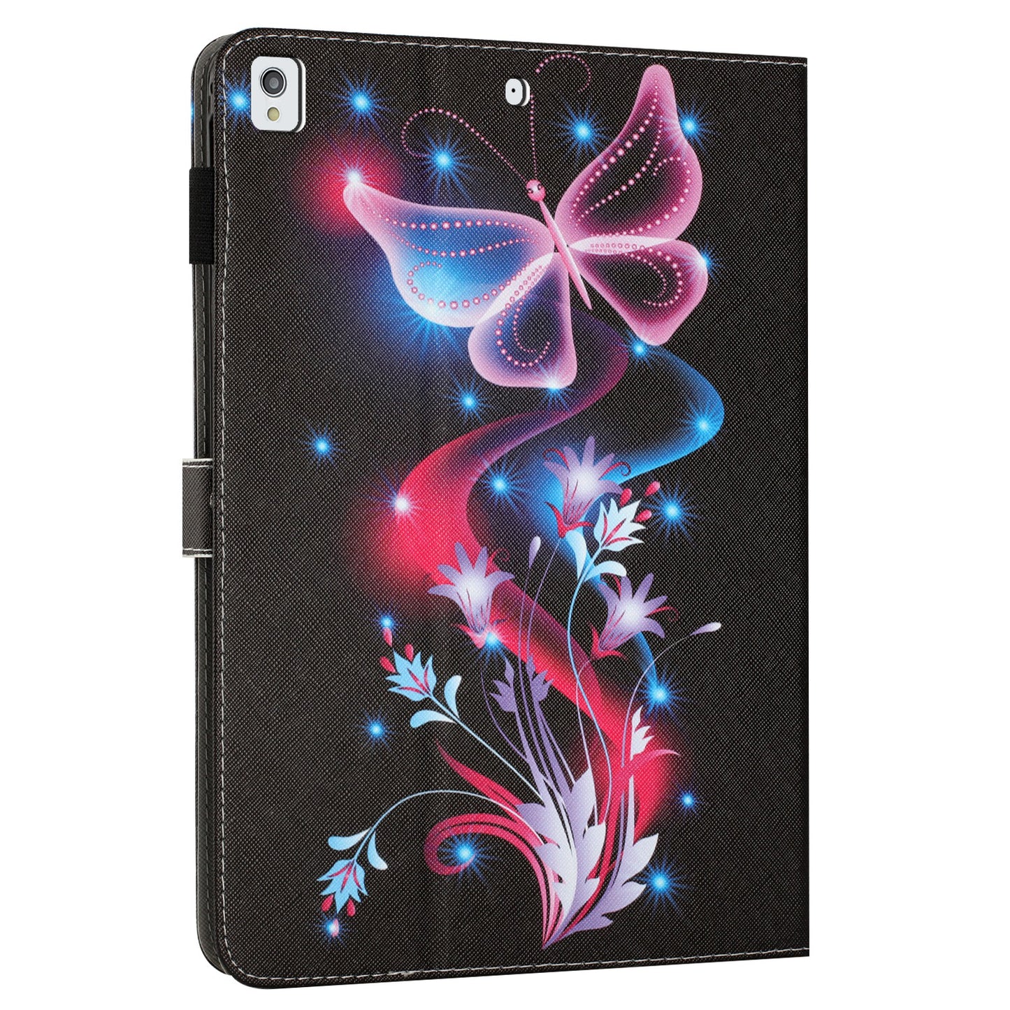 For iPad 10.2 (2021) / (2019) / (2020) PU Leather Flip Cover Pattern Printing Protective Tablet Wallet Case
