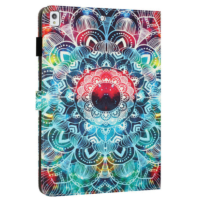 For iPad 10.2 (2021) / (2019) / (2020) PU Leather Flip Cover Pattern Printing Protective Tablet Wallet Case