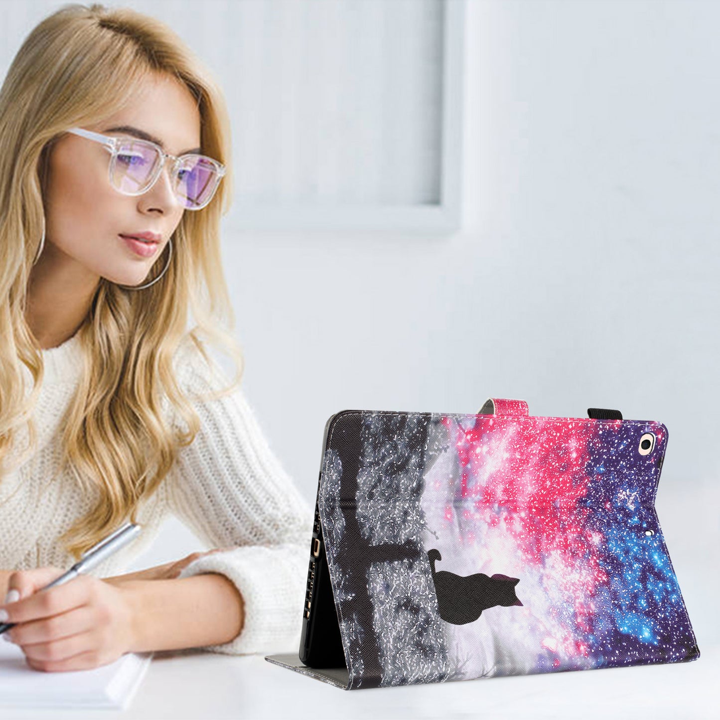 For iPad Mini / Mini 2 / mini 3 / mini 4 / mini (2019) 7.9 inch Pattern Printing Tablet Case Anti-Drop PU Leather Flip Cover