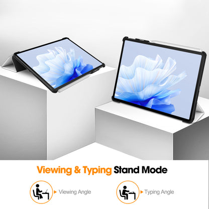 For Huawei MatePad Air 11.5 inch (2023) Auto Wake / Sleep Trifold Stand Tablet Case PU Leather Pattern Printed Cover