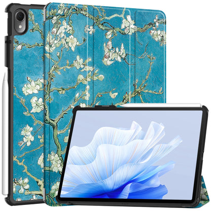 For Huawei MatePad Air 11.5 inch (2023) Auto Wake / Sleep Trifold Stand Tablet Case PU Leather Pattern Printed Cover