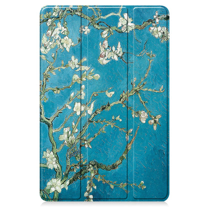 For Huawei MatePad Air 11.5 inch (2023) Auto Wake / Sleep Trifold Stand Tablet Case PU Leather Pattern Printed Cover