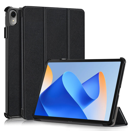 For Huawei MatePad 11 (2023) Tri-fold Stand Tablet Case PU Leather Tablet Cover with Auto Wake / Sleep