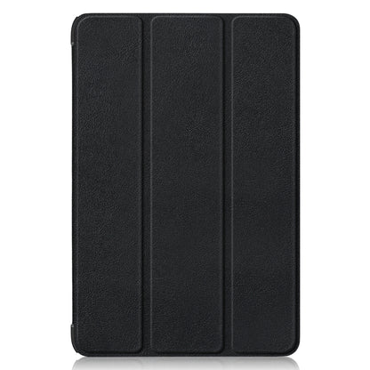 For Huawei MatePad 11 (2023) Tri-fold Stand Tablet Case PU Leather Tablet Cover with Auto Wake / Sleep
