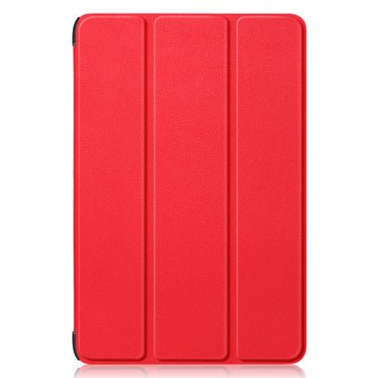 For Huawei MatePad 11 (2023) Tri-fold Stand Tablet Case PU Leather Tablet Cover with Auto Wake / Sleep
