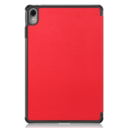 For Huawei MatePad 11 (2023) Tri-fold Stand Tablet Case PU Leather Tablet Cover with Auto Wake / Sleep