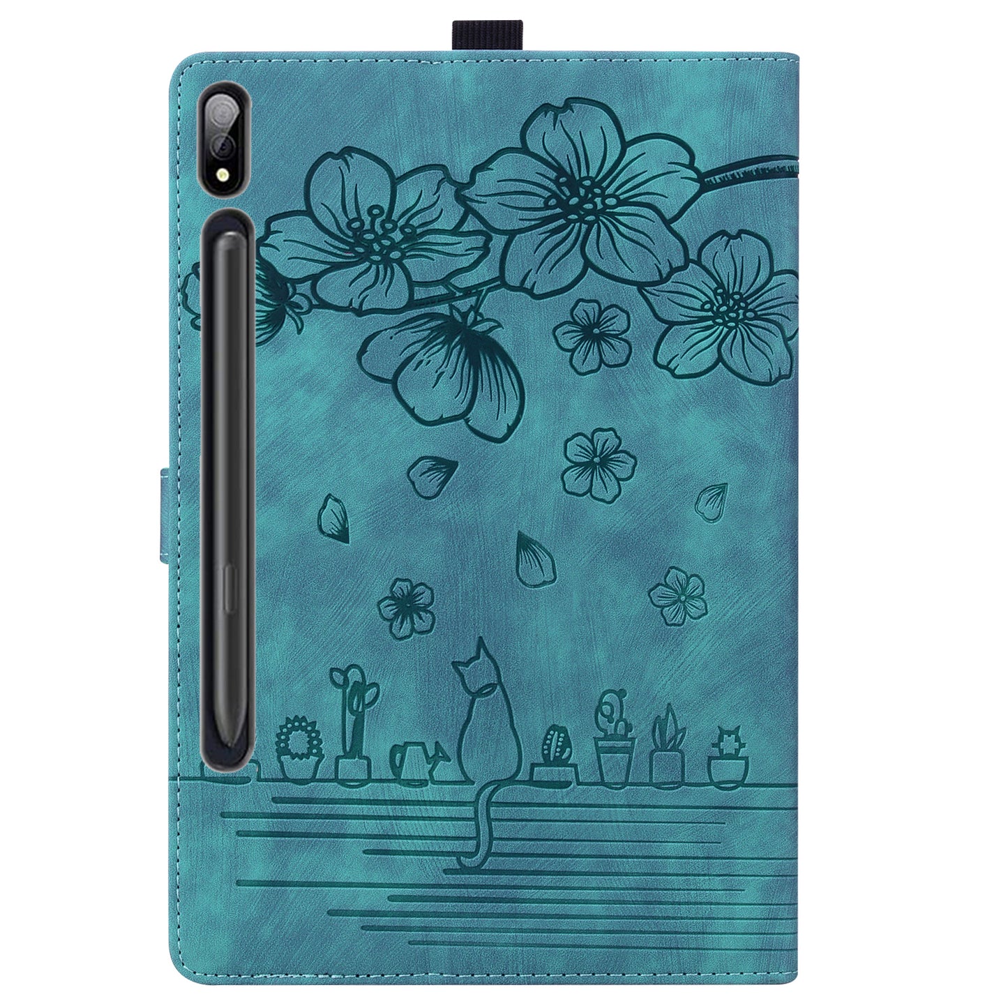 Tablet Case for Samsung Galaxy Tab S8 / S7 SM-T870 SM-T875 SM-T876B (LTE / 5G) Card Holder Stand PU Leather Cover