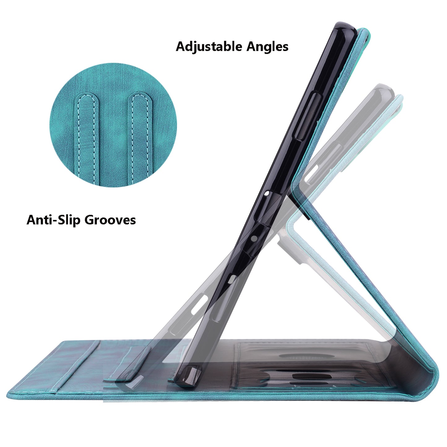 Tablet Case for Samsung Galaxy Tab S8 / S7 SM-T870 SM-T875 SM-T876B (LTE / 5G) Card Holder Stand PU Leather Cover