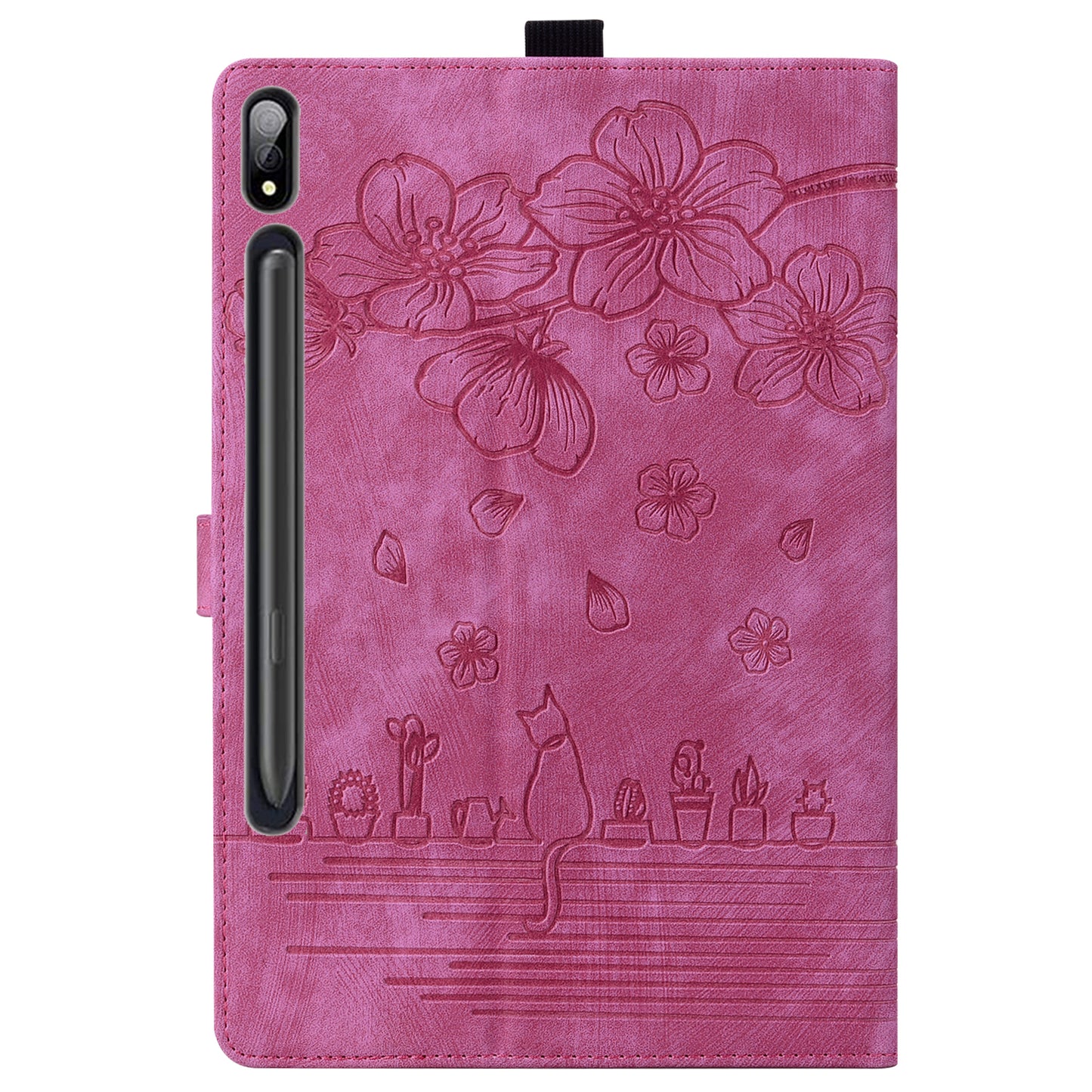 Tablet Case for Samsung Galaxy Tab S8 / S7 SM-T870 SM-T875 SM-T876B (LTE / 5G) Card Holder Stand PU Leather Cover