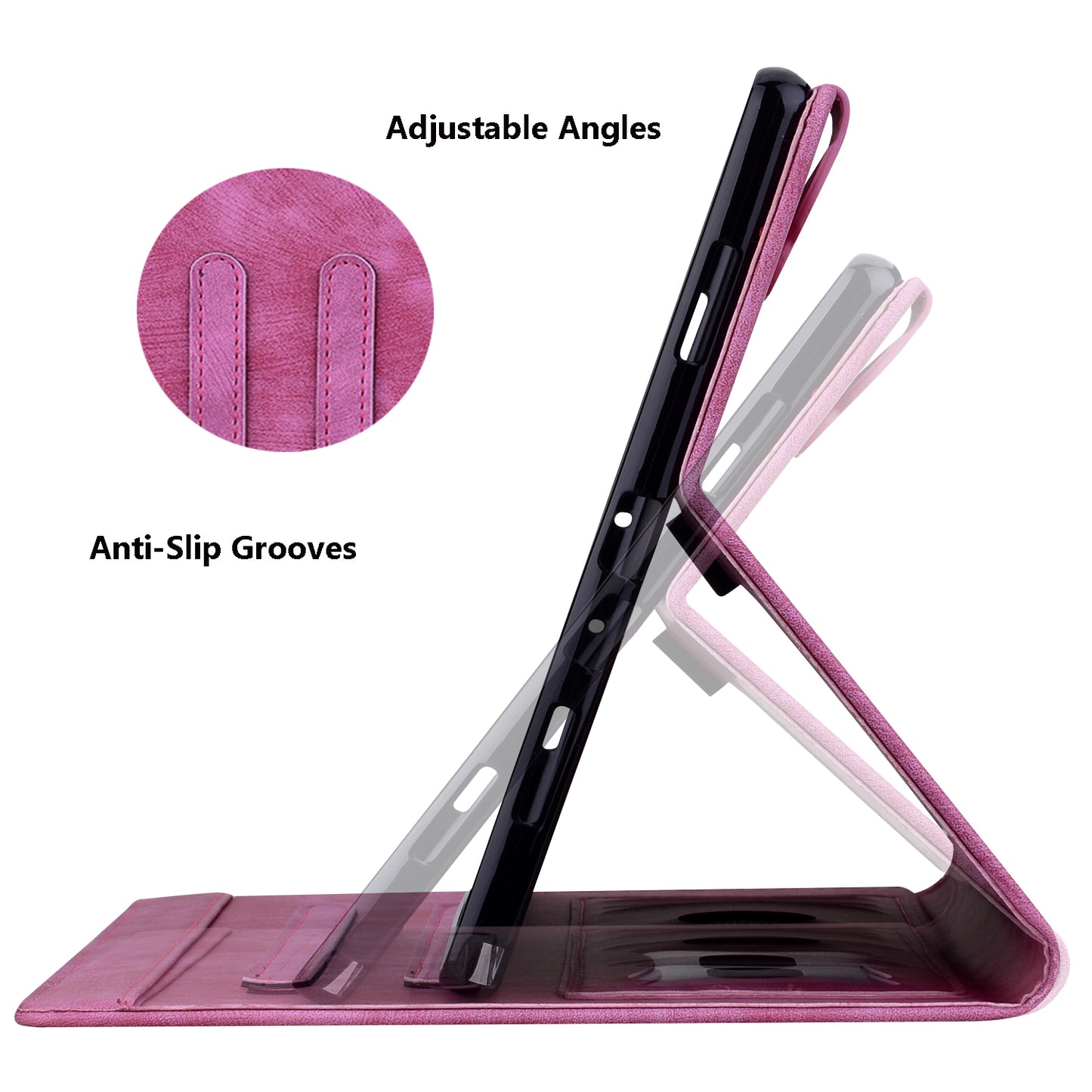 Tablet Case for Samsung Galaxy Tab S8 / S7 SM-T870 SM-T875 SM-T876B (LTE / 5G) Card Holder Stand PU Leather Cover