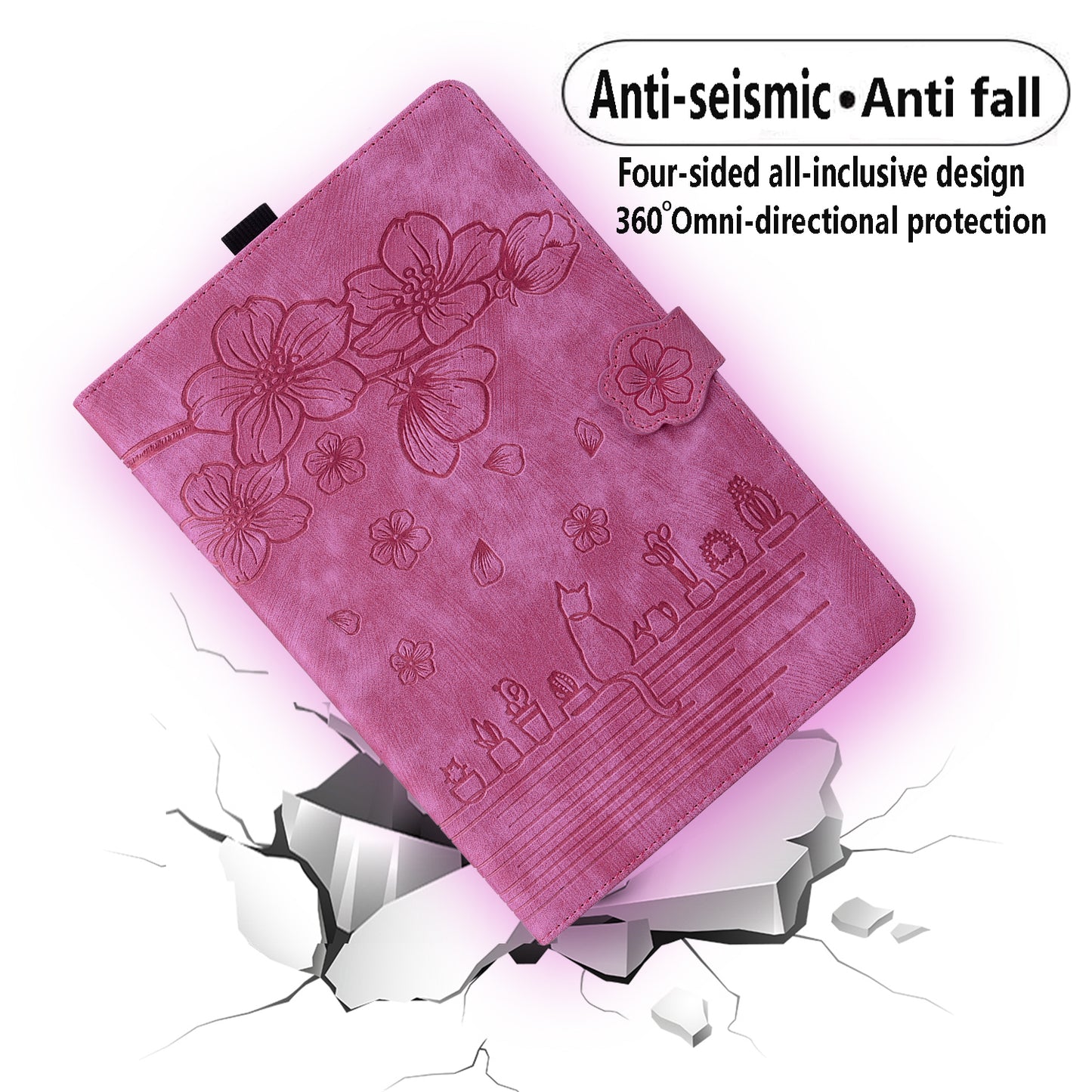 Tablet Case for Samsung Galaxy Tab S8 / S7 SM-T870 SM-T875 SM-T876B (LTE / 5G) Card Holder Stand PU Leather Cover