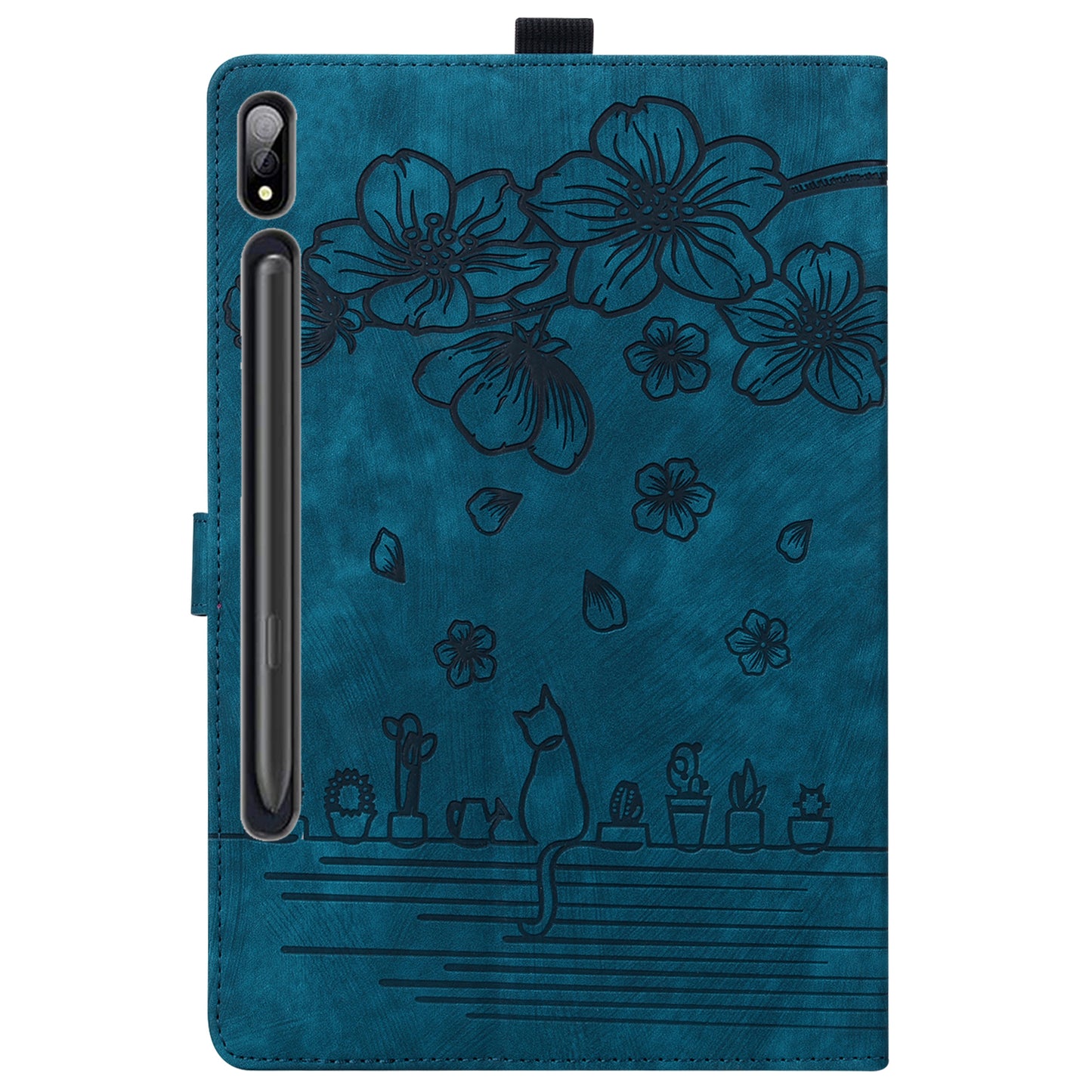 Tablet Case for Samsung Galaxy Tab S8 / S7 SM-T870 SM-T875 SM-T876B (LTE / 5G) Card Holder Stand PU Leather Cover