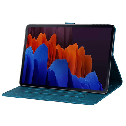 Tablet Case for Samsung Galaxy Tab S8 / S7 SM-T870 SM-T875 SM-T876B (LTE / 5G) Card Holder Stand PU Leather Cover