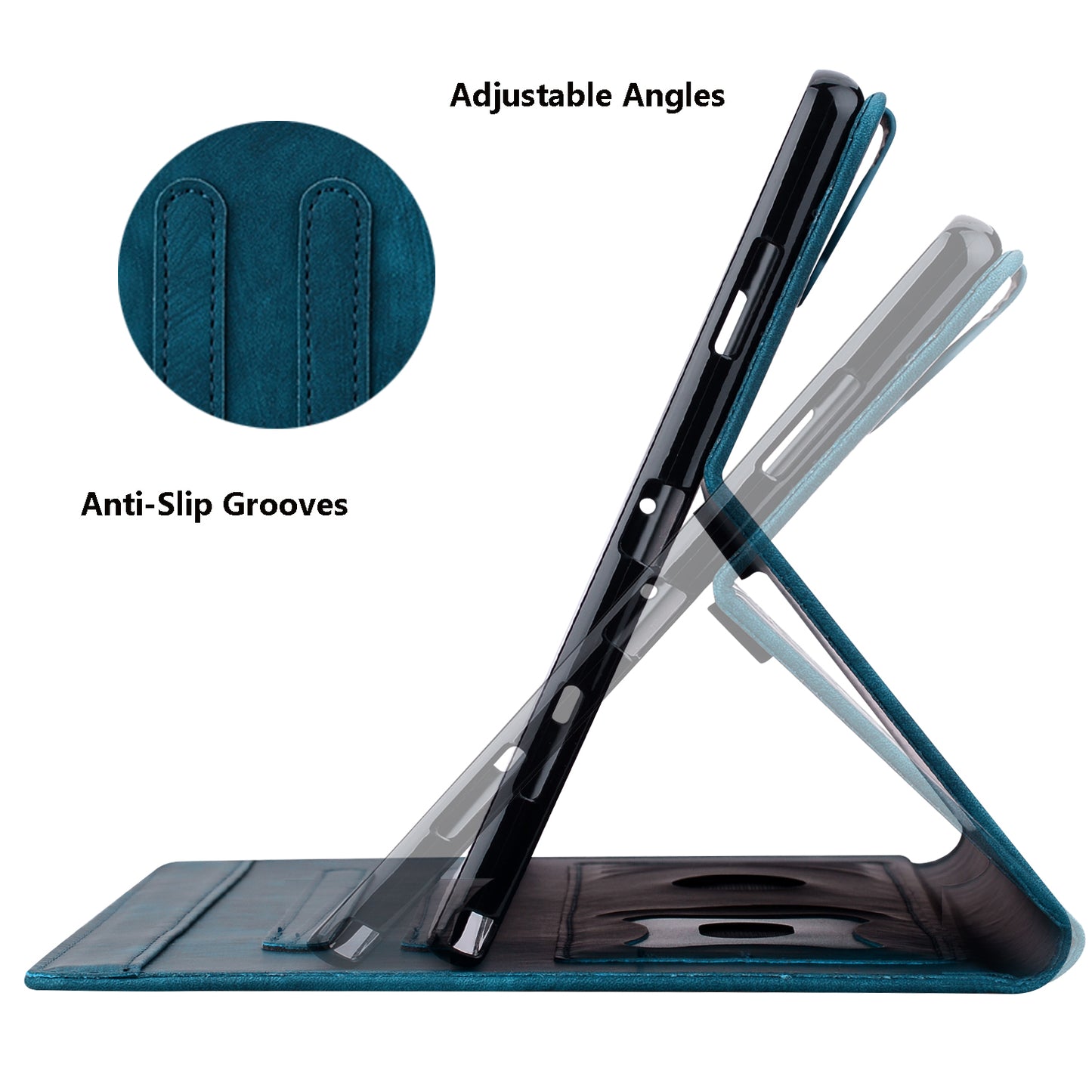 Tablet Case for Samsung Galaxy Tab S8 / S7 SM-T870 SM-T875 SM-T876B (LTE / 5G) Card Holder Stand PU Leather Cover