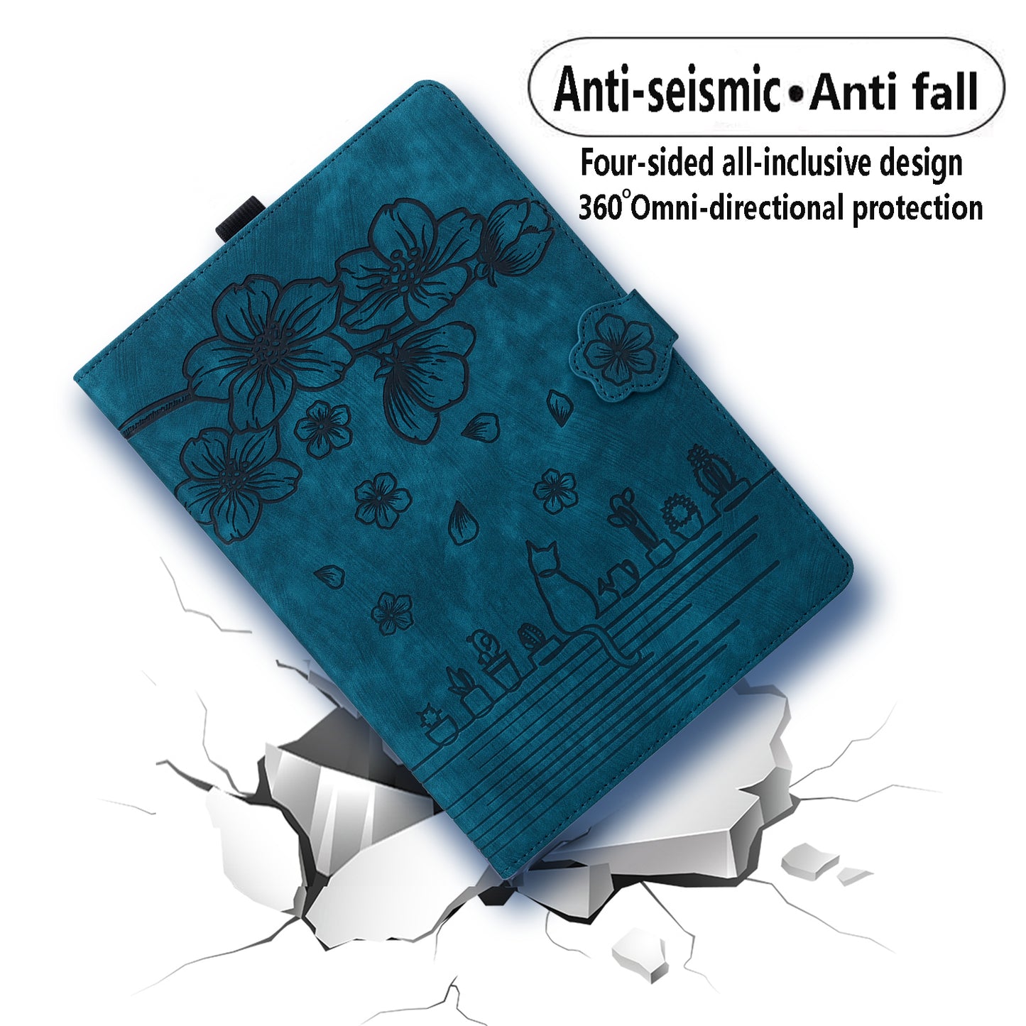 Tablet Case for Samsung Galaxy Tab S8 / S7 SM-T870 SM-T875 SM-T876B (LTE / 5G) Card Holder Stand PU Leather Cover