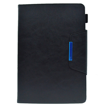 Tablet Case for Amazon Fire Max 11 , Card Holder Cowhide Texture PU Leather Stand Cover