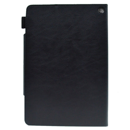 Tablet Case for Amazon Fire Max 11 , Card Holder Cowhide Texture PU Leather Stand Cover