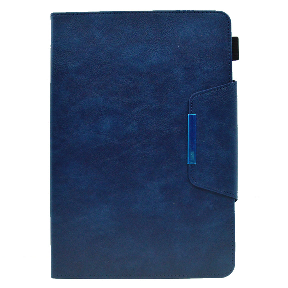 Tablet Case for Amazon Fire Max 11 , Card Holder Cowhide Texture PU Leather Stand Cover