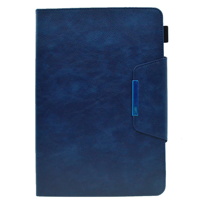Tablet Case for Amazon Fire Max 11 , Card Holder Cowhide Texture PU Leather Stand Cover