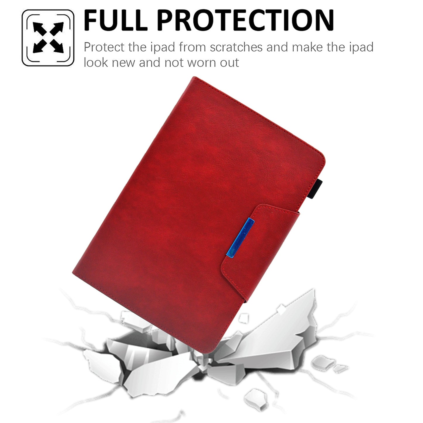 Tablet Case for Amazon Fire Max 11 , Card Holder Cowhide Texture PU Leather Stand Cover