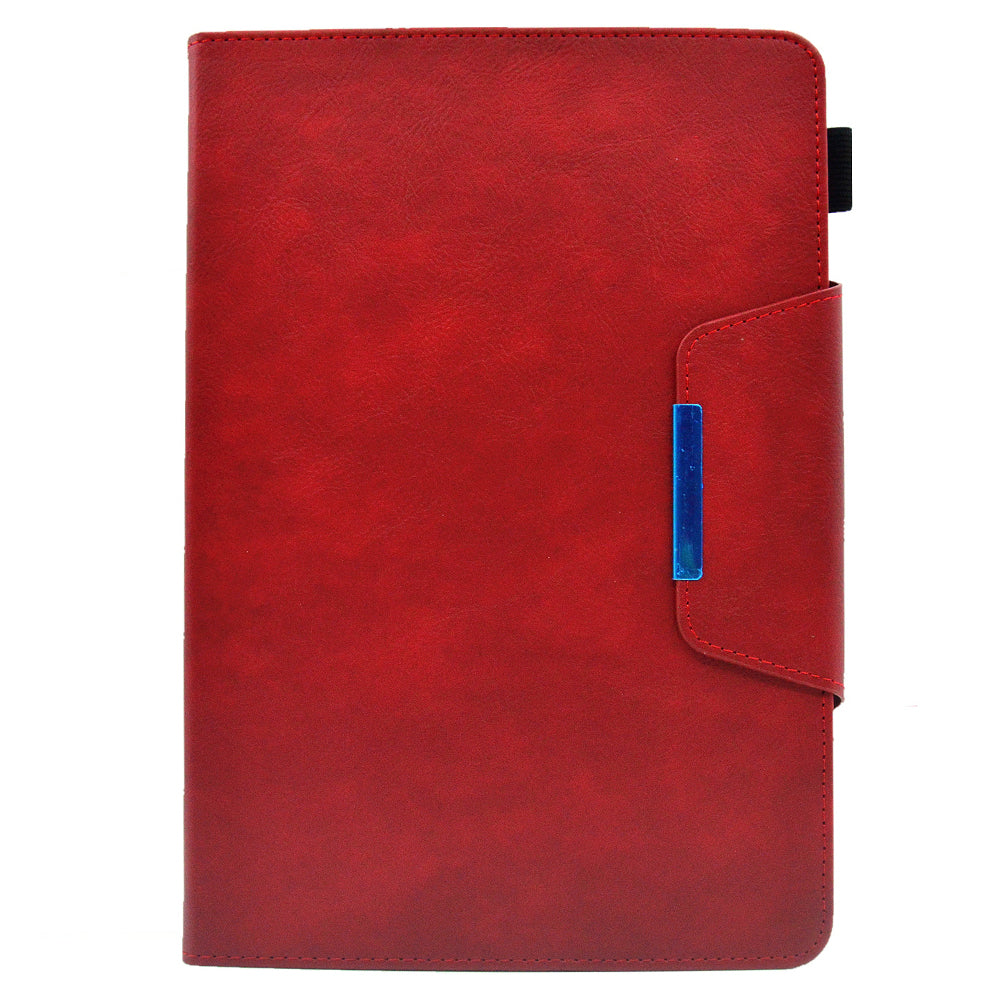 Tablet Case for Amazon Fire Max 11 , Card Holder Cowhide Texture PU Leather Stand Cover