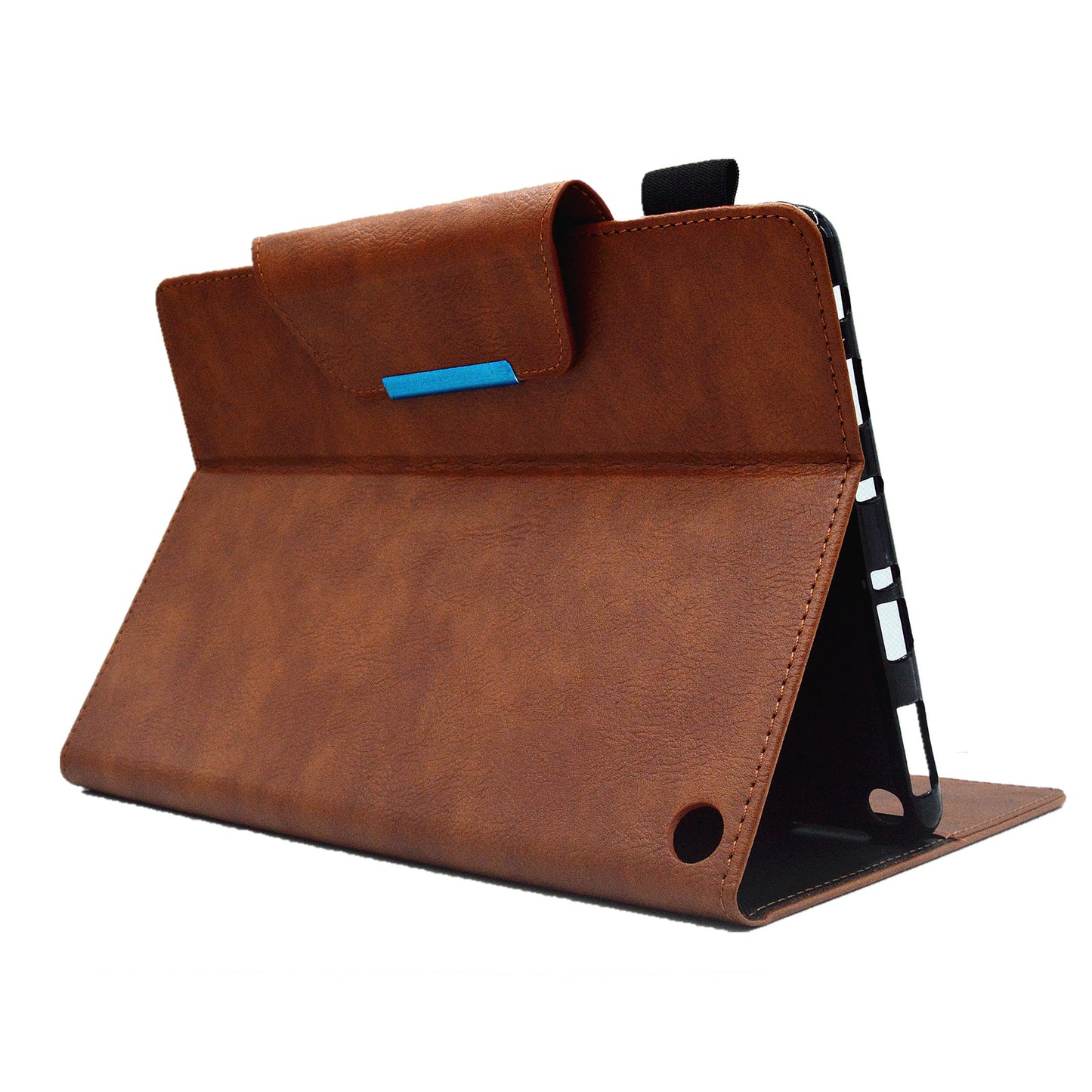 Tablet Case for Amazon Fire Max 11 , Card Holder Cowhide Texture PU Leather Stand Cover